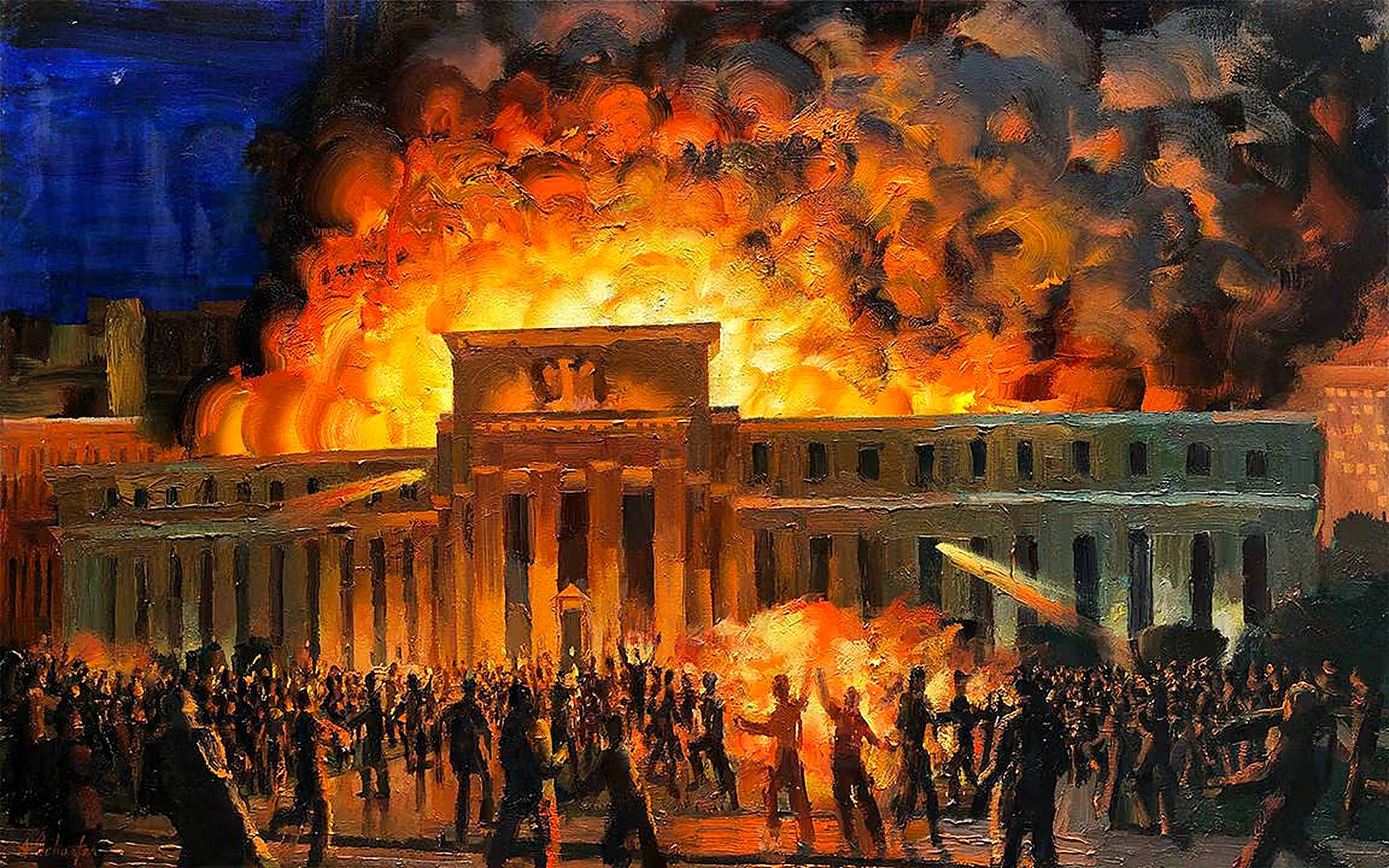 The Federal Reserve in Flames